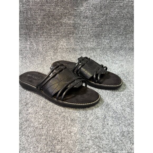 Aerosoles Women's 10M Black Sandals Comfort Casual Slip On - Picture 1 of 16